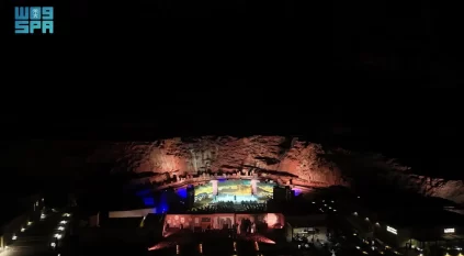 انطلاق فعاليات مهرجان شتاء طنطورة بمحافظة العُلا