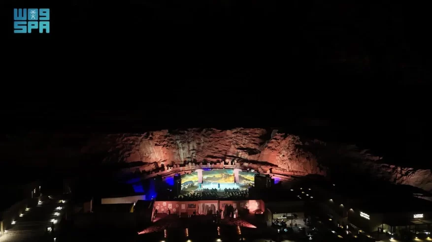 انطلاق فعاليات مهرجان شتاء طنطورة بمحافظة العُلا