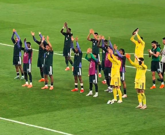 الأخضر يفوز على منتخب عمان في كأس العرب