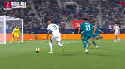 كأس العرب.. منتخب الجزائر يهزم العراق ويتأهل لربع النهائي