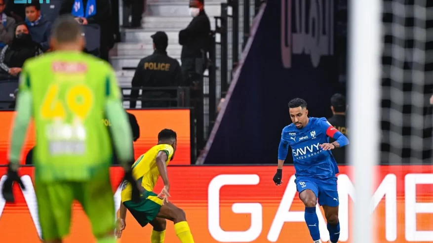 الهلال يكسب الخليج في الدوري السعودي