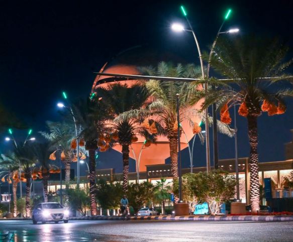 لقطات توثق أمطار الخير على منطقة القصيم