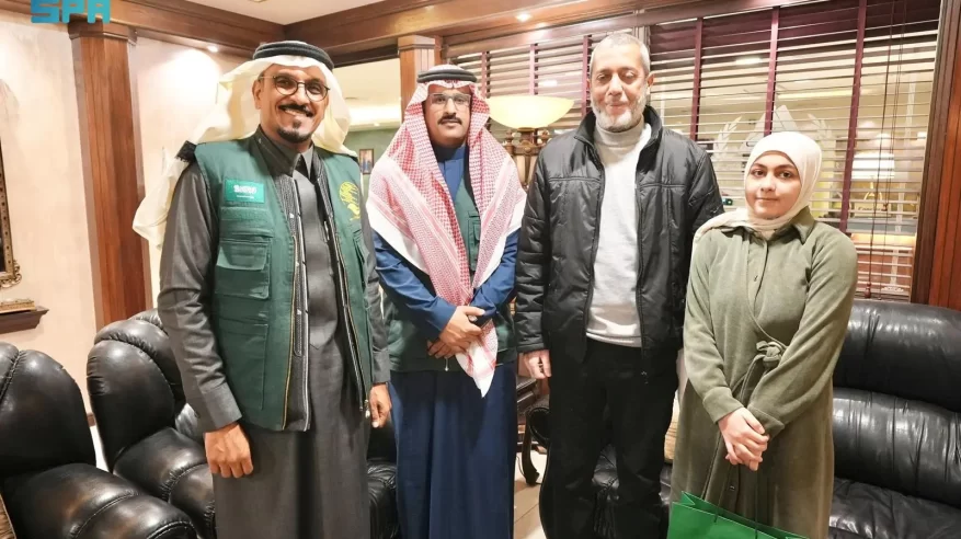 سلمان للإغاثة يبادر بعلاج فتاة فلسطينية مصابة بسرطان الدم في الأردن