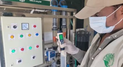 سلمان للإغاثة يضخ مليونًا و401 ألف لتر ضمن مشروع الإمداد المائي في الحديدة