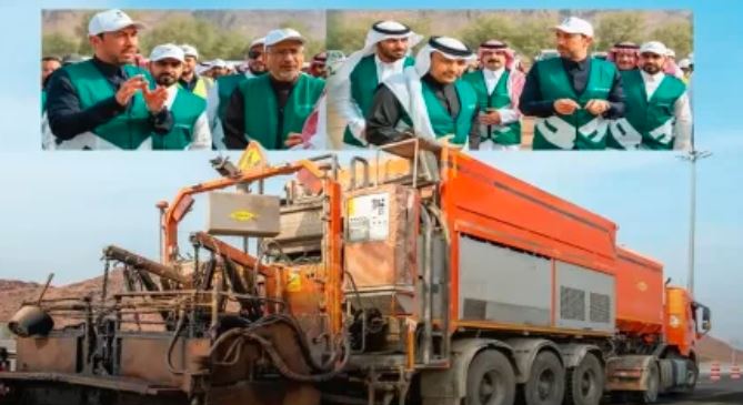 “هيئة الطرق” تبدأ استخدام تقنية “تحسين سطح الطريق”