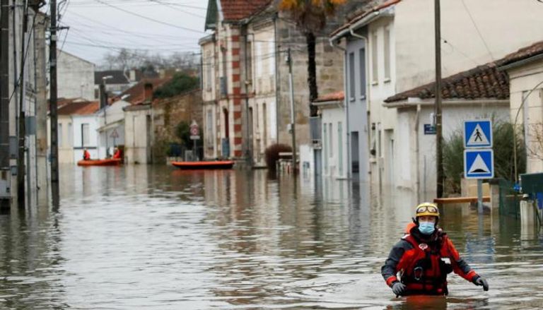فيضانات عارمة تجتاح جنوب فرنسا