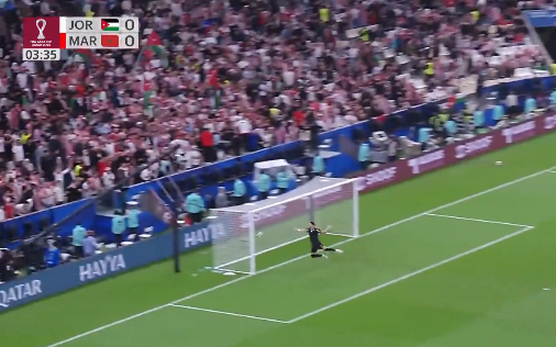 نهائي كأس العرب.. المغرب يتقدم على الأردن بهدف عالمي بالشوط الأول