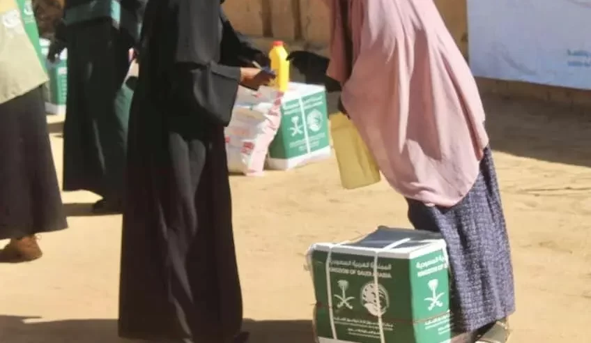 سلمان للإغاثة يوزّع 1.400 سلة غذائية في بربر السودانية 