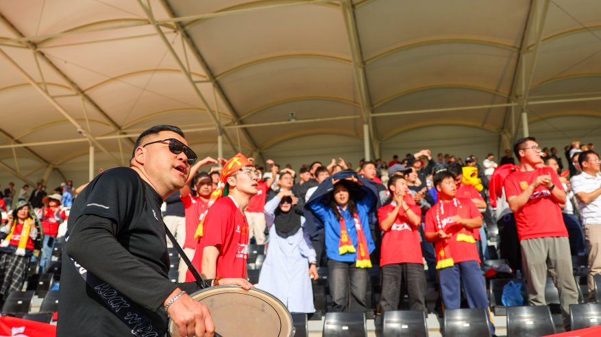 طبول صينية تشعل الحماس وتمنح مباريات كأس آسيا تحت 23 عامًا 2026 السعودية نكهة خاصة