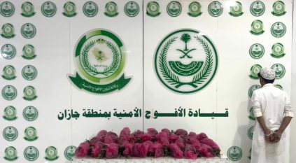 القبض على شخص لترويجه 8 كيلو جرامات من القات المخدر بجازان