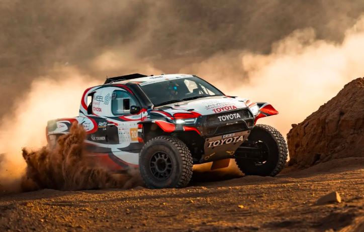 يزيد الراجحي يسجل الزمن الأسرع في المرحلة الاستعراضية لرالي باها حائل تويوتا الدولي