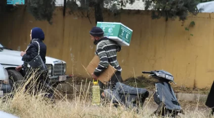 سلمان للإغاثة يوزّع 1.599 سلة غذائية و1.599 كرتون تمر في البقاع بلبنان