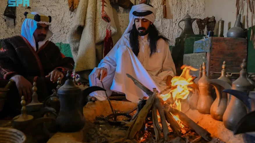 “الملّة”.. وسيلة التدفئة الوحيدة قديمًا وزينة المباني السكنية بالباحة