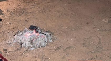 ضبط مخالف أشعل النار في غير الأماكن المخصصة بمحمية طويق