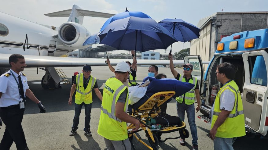 إخلاء طبي لمواطن من الفلبين إلى السعودية 