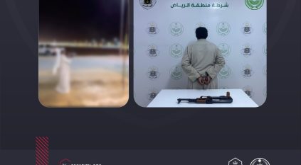 القبض على مواطن أطلق النار في مكان عام بوادي الدواسر