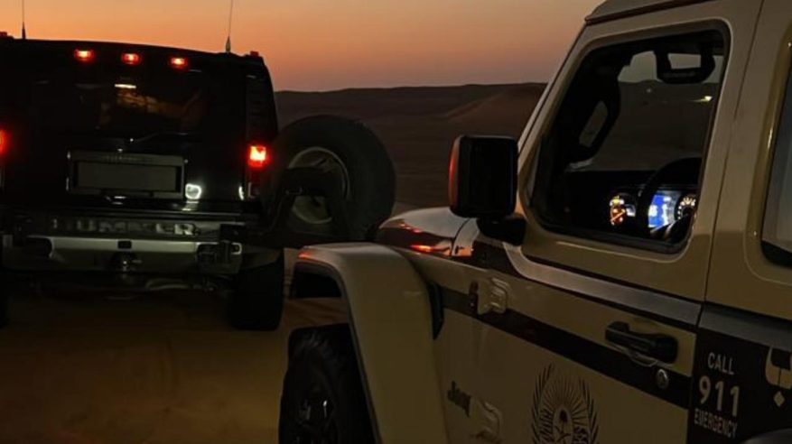 ضبط مخالف دخل بمركبته في محمية الملك عبدالعزيز