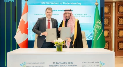 السعودية توقّع مذكرات تفاهم دولية للتعاون في مجال الموارد المعدنية والابتكار التعديني