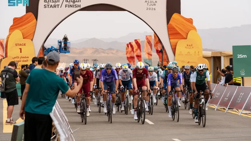 انطلاق منافسات طواف العُلا 2026 بمشاركة 17 فريقًا عالميًّا