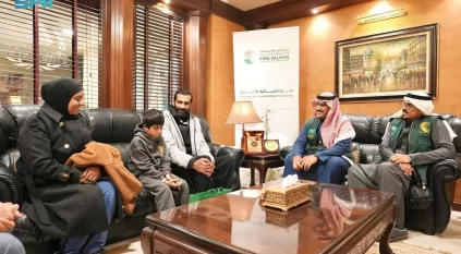 سلمان للإغاثة يتكفّل بعلاج طفلٍ فلسطيني قادم من غزة مصابٍ بورمٍ في الجهاز الليمفاوي بالأردن