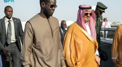 رئيس جمهورية السنغال يصل إلى جدة