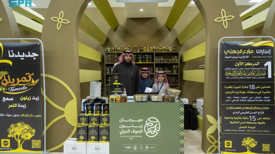 ابتكارات وجوائز عالمية.. المزارع “الجهني” يجسد قصة نجاح بمهرجان زيتون الجوف