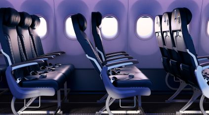 بـ 8 مزايا عصرية للمقاعد.. طيران ناس يتسلم أولى طائرات الجيل الجديد من المقصورة
