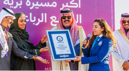 حائل تدخل موسوعة غينيس بأكبر مسيرة لسيارات الدفع الرباعي في العالم