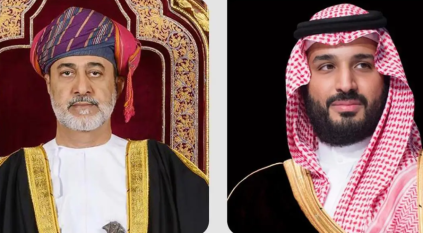ولي العهد يتلقى رسالة خطية من سلطان عُمان