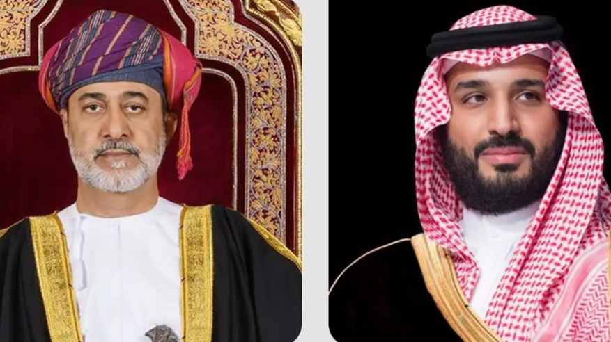 ولي العهد يتلقى رسالة خطية من سلطان عُمان