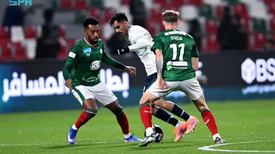 الاتفاق يفوز على الأخدود بثنائية نظيفة