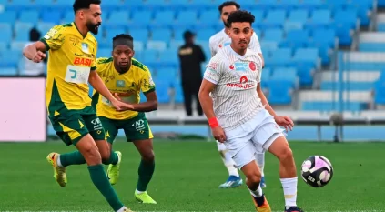 الخليج يتغلب على ضمك برباعية