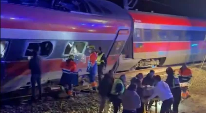 ارتفاع حصيلة ضحايا تصادم قطارين في إسبانيا إلى 39 قتيلًا