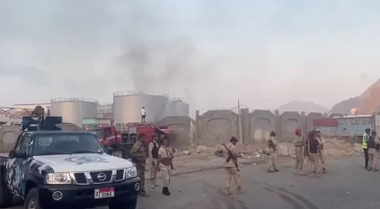 قوات درع الوطن تدخل المكلا ومطار الريان في اليمن