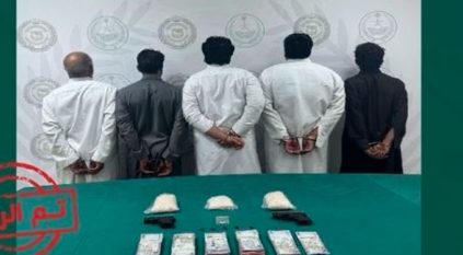 القبض على 5 أشخاص لترويجهم الشبو المخدر في حائل