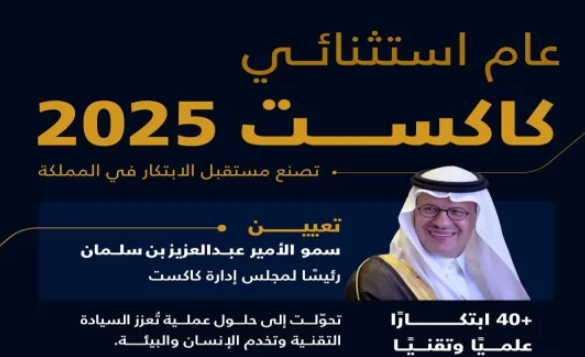 “كاكست” 2025.. قفزات علمية وتقنيّة ترسّخ مكانة المملكة عالميًا