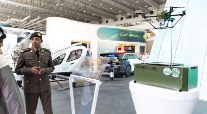 معرض الدفاع العالمي 2026.. قوات أمن المنشآت تستعرض طائرة المراقبة الجوية للمنشآت الحيوية