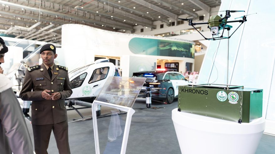 معرض الدفاع العالمي 2026.. قوات أمن المنشآت تستعرض طائرة المراقبة الجوية للمنشآت الحيوية