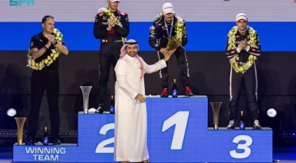 تتويج الألماني “فيرلاين”بلقب الجولة الـ4 من بطولة العالم “إي بي بي للفورمولا إي” بجدة