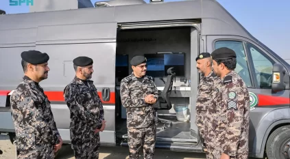 قائد قوات أمن المنشآت المكلّف يتفقّد المواقع الميدانية ومحطات قطار الحرمين