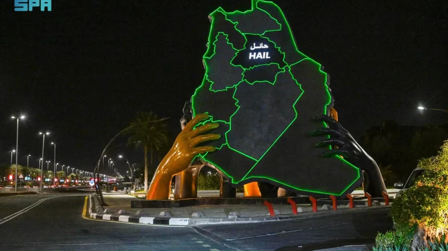 حائل تكتسي حلة وطنية تمزج بين رمزية التأسيس وأجواء رمضانية