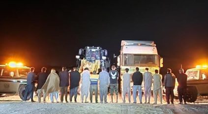 ضبط 15 مقيمًا لاستغلالهم الرواسب في الشرقية