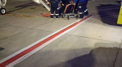 نقل مواطنين سعوديين بطائرة الإخلاء الطبي من القاهرة إلى المملكة