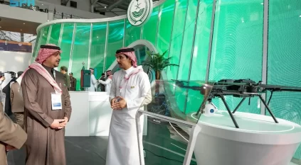 معرض الدفاع العالمي 2026.. وكالة القدرات الأمنية تستعرض طائرة مجنحة بعيدة المدى