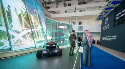 معرض الدفاع العالمي 2026.. مركبة ذاتية القيادة لحماية المنشآت الحيوية 