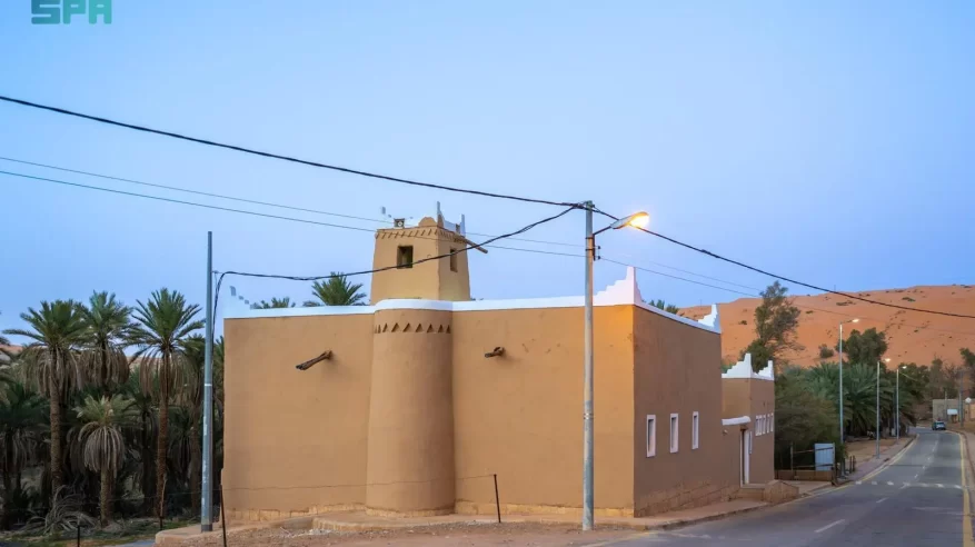مشروع الأمير محمد بن سلمان يعيد لجامع المنسف بالزلفي أصالته المعمارية