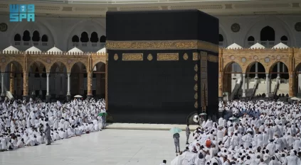 سبب برودة رخام صحن المطاف نهارًا