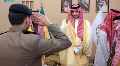 الأمير راكان بن سلمان بن عبدالعزيز يستقبل المهنئين بمناسبة تعيينه محافظًا للدرعية