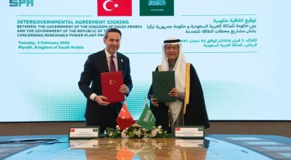 السعودية وتركيا توقعان اتفاقية لمشروعات محطات كهرباء من الطاقة المتجددة