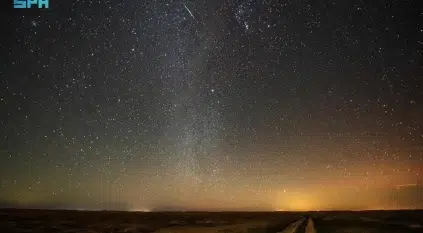 النجوم تزين سماء الحدود الشمالية.. مشاهد فلكية تأسر الأنظار وتثري المعرفة